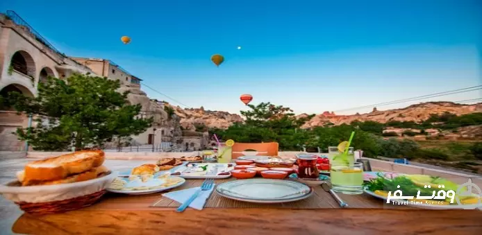 میز غذا کاپادوکیا , وقت سفر