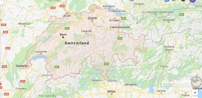 نقشه سوئیس , وقت سفر