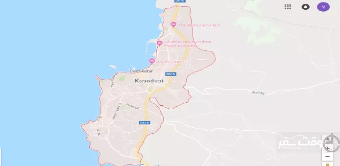 نقشه کوش آداسی , .وقت سفر