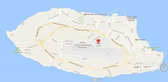 نقشه کیش , وقت سفر