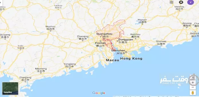 نقشه گوانجو , وقت سفر