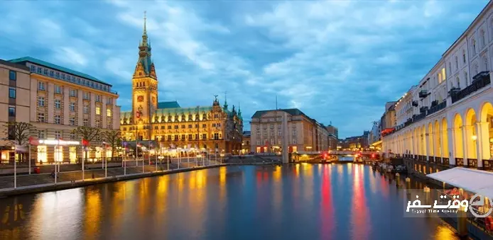 هامبورگ , وقت سفر