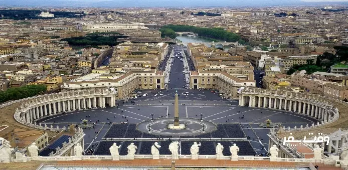 واتیکان , وقت سفر