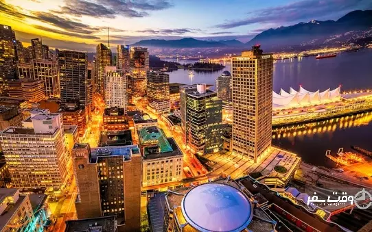 ونکوور , وقت سفر