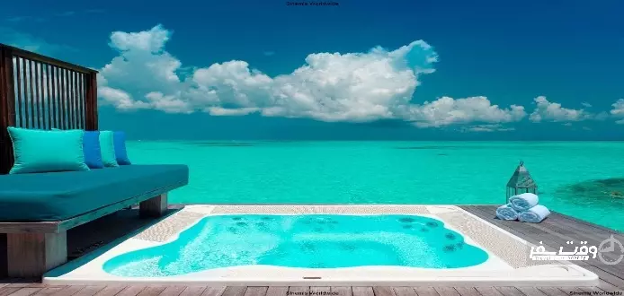 ویلای لوکس زیر آب جهان در مالدیو, وقت سفر