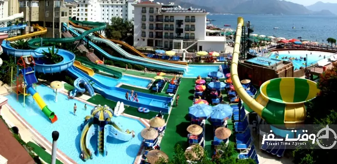 پارک آبی مارماریس , وقت سفر