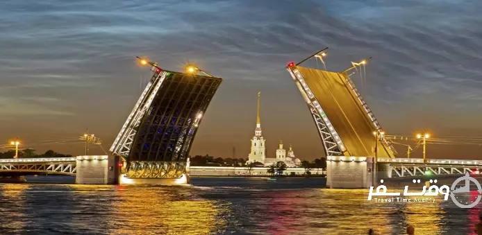 پل کاخ , وقت سفر