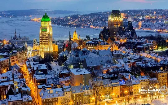 کانادا , وقت سفر