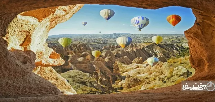 کاپادوکیه Cappadocia, وقت سفر