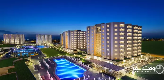 گرند پارک لارا , وقت سفر