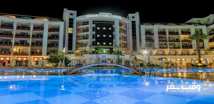 گرند پاسا هتل , وقت سفر