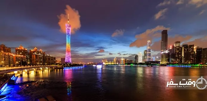 گوانجو , وقت سفر