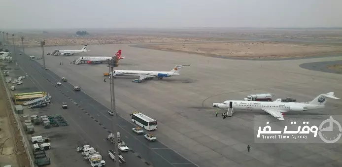 چالش های صنعت هوانوردی ایران , وقت سفر