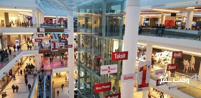 مرکز خرید صدرک , وقت سفر