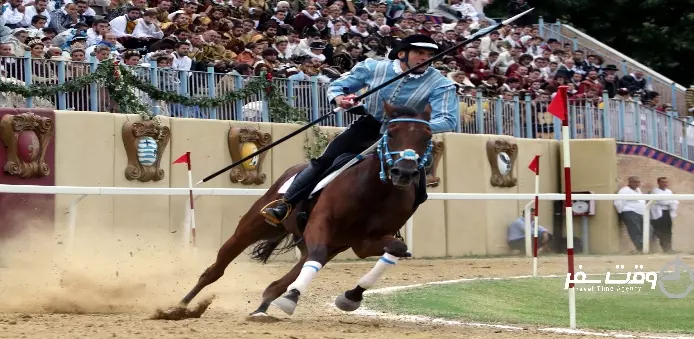 جشنواره اسب سواری ایتالیا , وقت سفر