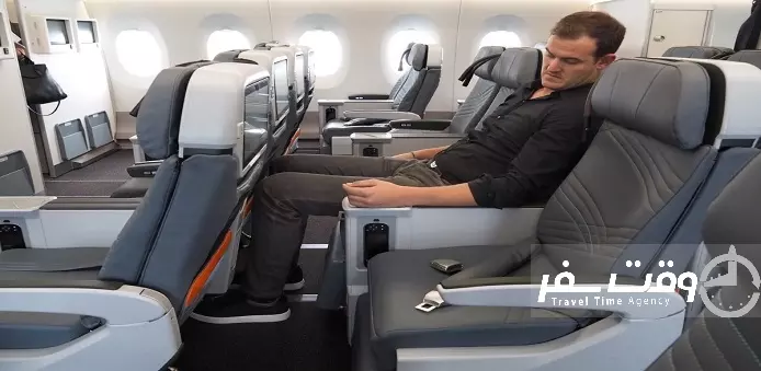 تفاوت پرواز پریمیوم و پریمیوم اکونومی , وقت سفر
