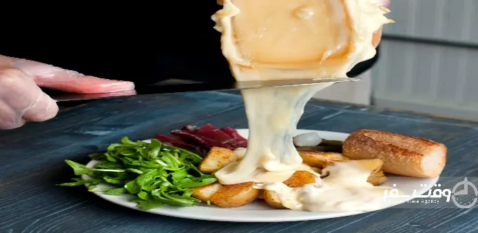 راکلت غذای سوئیس , وقت سفر