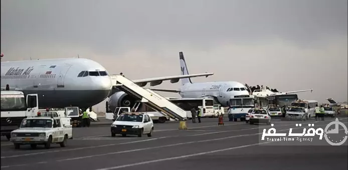 چالش های صنعت هوانوردی ایران , وقت سفر