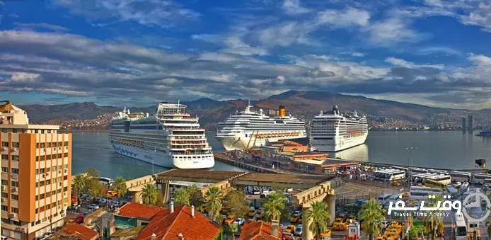 ازمیر , وقت سفر