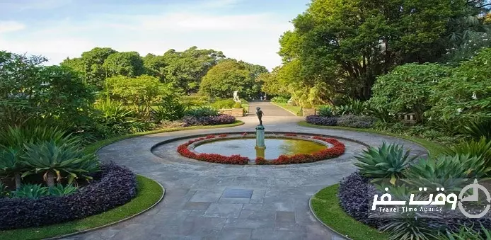 باغ های سلطنتی  1بوتانیک , وقت سفر