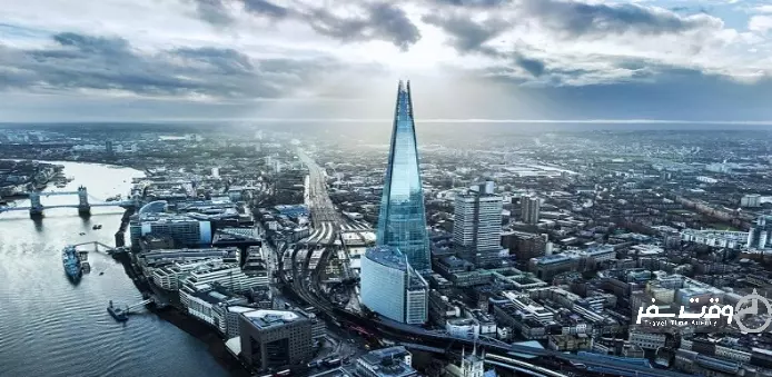 برج شارد لندن , وقت سفر