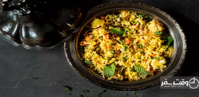 بریانی حیدر آباد , وقت سفر