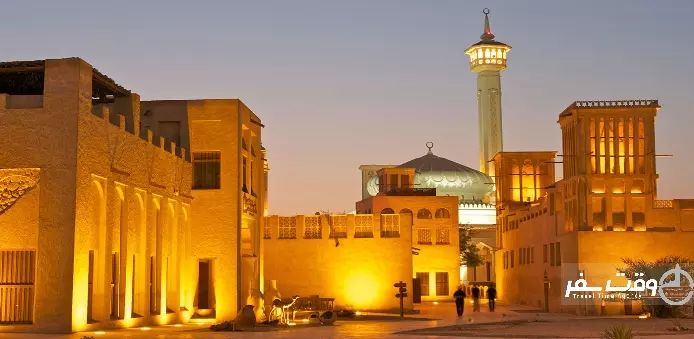 خانهی شیخ سعید آل مکتوم , وقت سفر