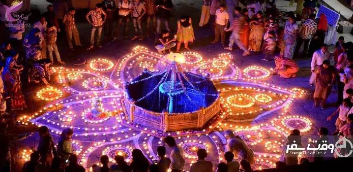 دیوالی , وقت سفر