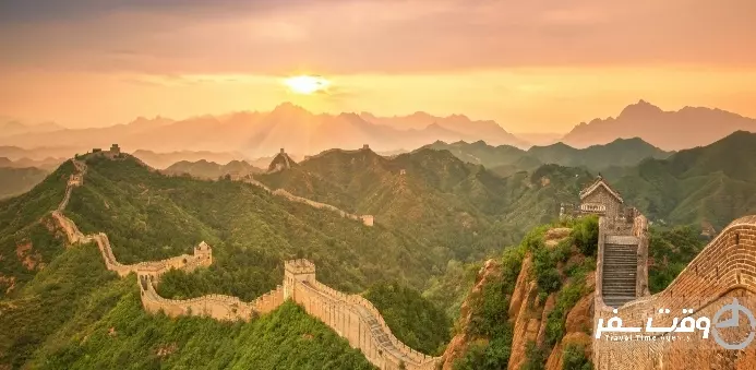 دیوار چین , وقت سفر