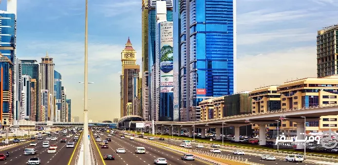 شیخ زائد , وقت سفر