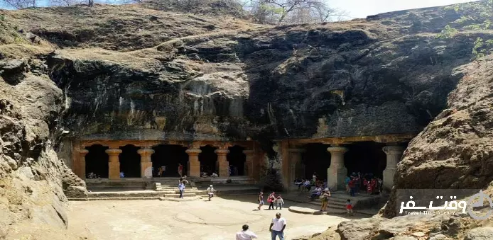 غارهای الفنتا , وقت سفر