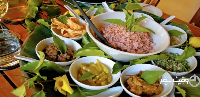 غذا در مالدیو , وقت سفر