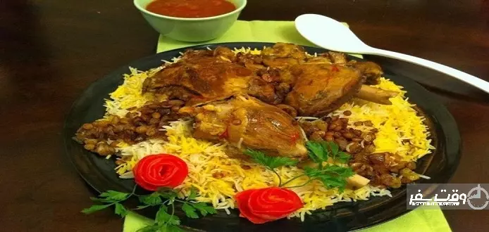 غذای محلی دبی ,مجبوس, وقت سفر