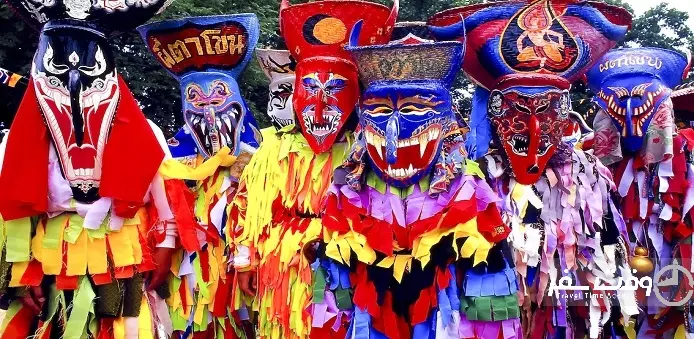 فستیوال ارواح تایلند , وقت سفر