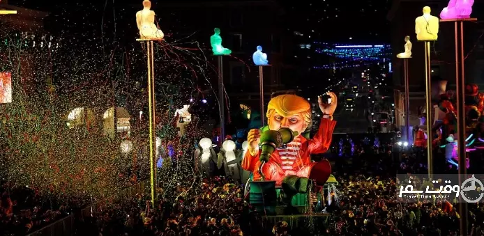 فستیوال نیس , وقت سفر