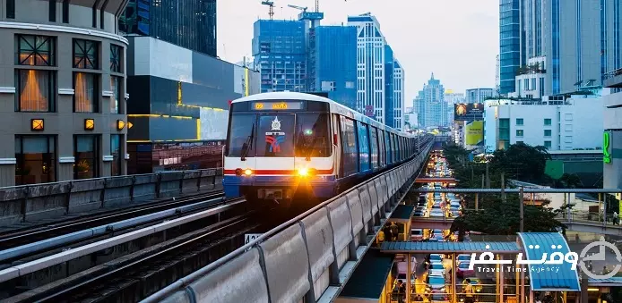 قطار هوایی , وقت سفر