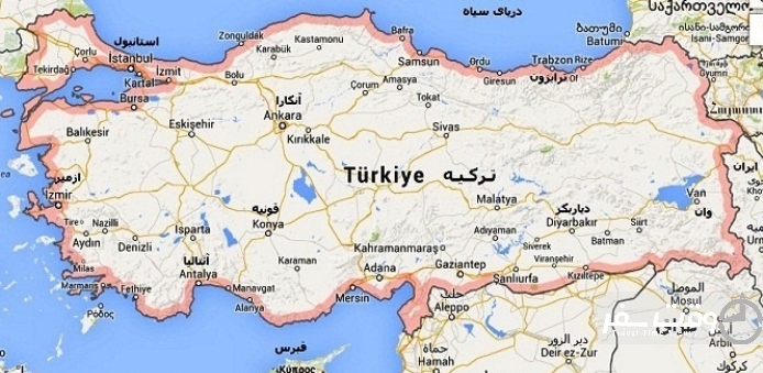 نقشه ترکیه , وقت سفر
