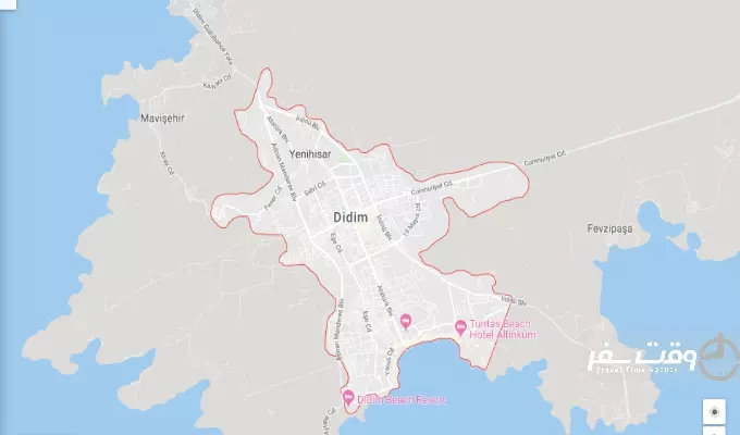 نقشه دیدیم , وقت سفر