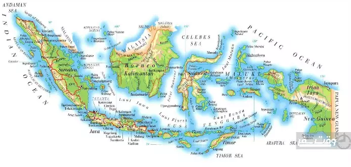 نقشه-آب-و-هوا-اندونزی, وقت سفر