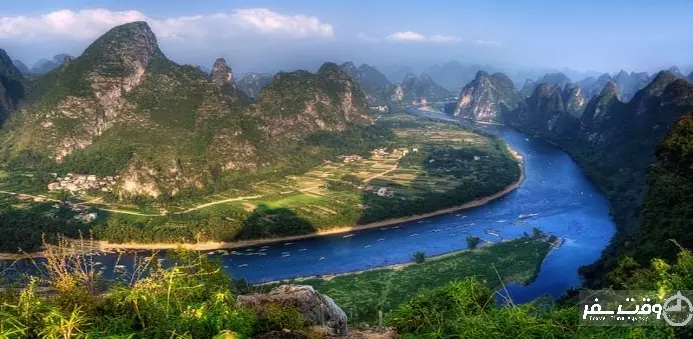 رودخانه لی چین , وقت سفر