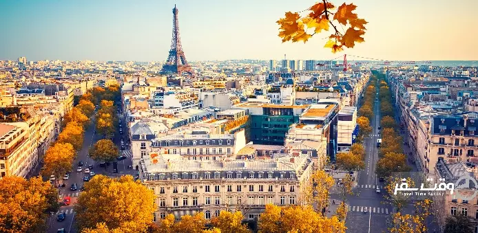 پاریس , وقت سفر