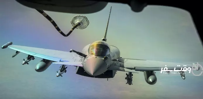 سوختگیری هواپیما در آسمان , وقت سفر